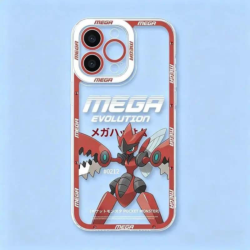 Cartoon P-Pokémon Case for iPhone 17 Air 16 15 14 13 12 11 Pro Max Plus