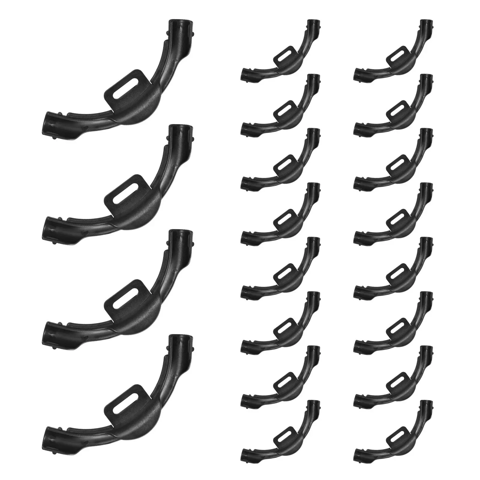 VEVOR PEX Tubing Bend Support, 20 Packs 90-Degree Elbow Bend Support Compatible with 1/2-inch PEX Pipes, Corrosion Rust Resistant Pex Clamps Pipe Holder with Nail Tab