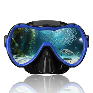 Diving mask, anti-fog diving goggles, mask, deep-diving equipment, deep-diving