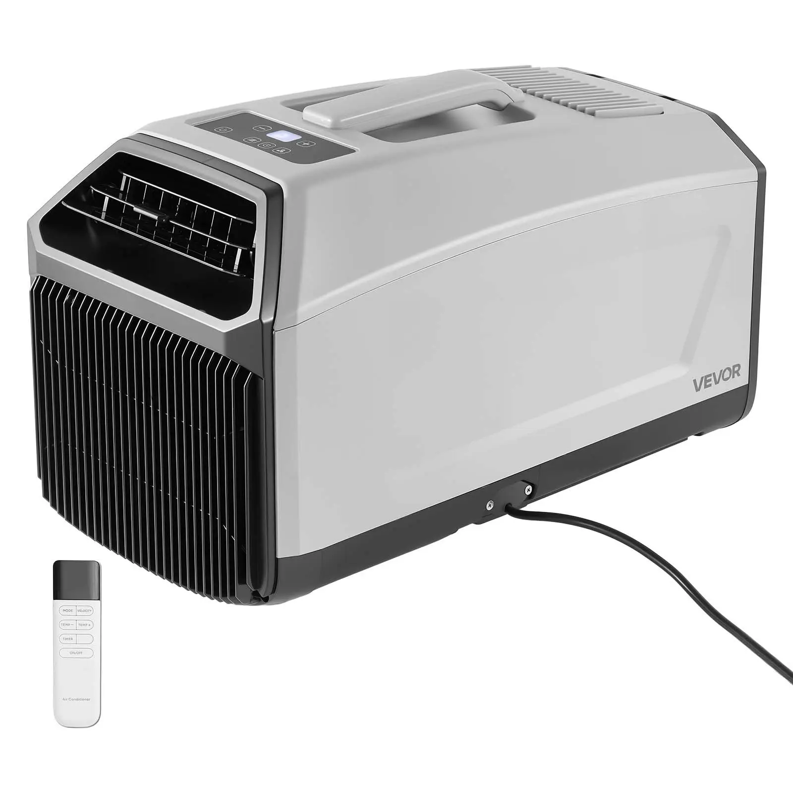 【DealsForYouDays】VEVOR Portable Camping Air Conditioner 3050 BTU, Tent AC Unit with Hose, Remote & Touch Control, 61–90°F Adjustable, 150 m³/h High Airflow, Low Noise, Ideal for Tent.RV, Outdoor Cooling, Dark Grey