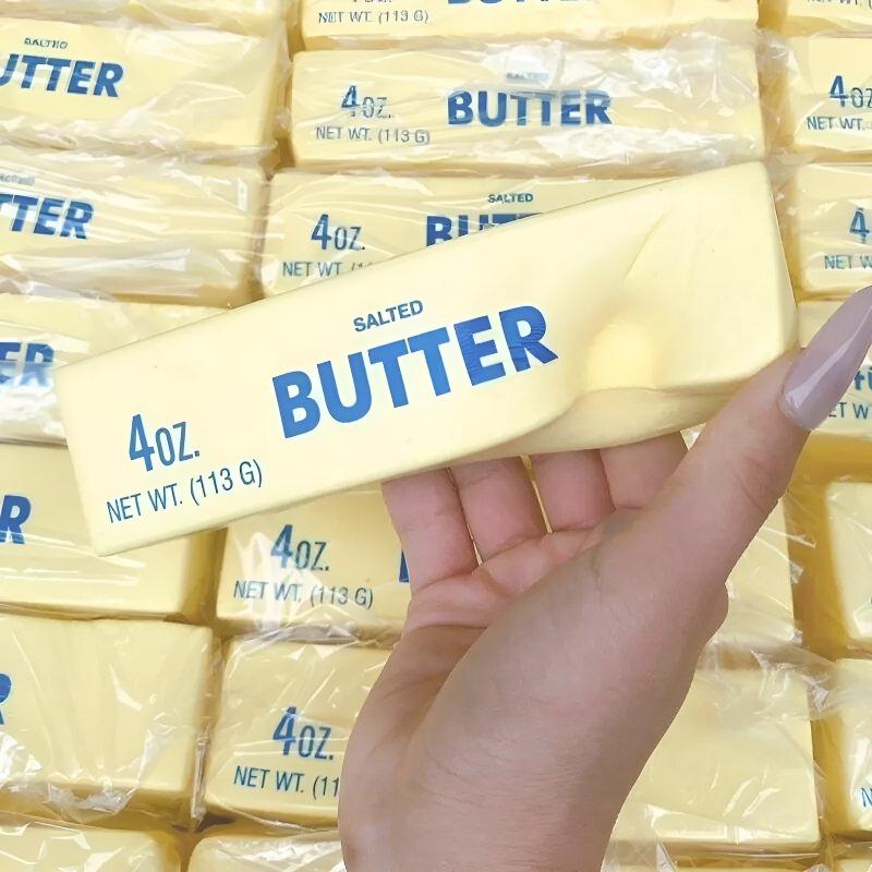 [Extra Large XXL] Squishy Series Butter Stick Sticky, Soft, slow bouncing pressure relief simulates sticky food