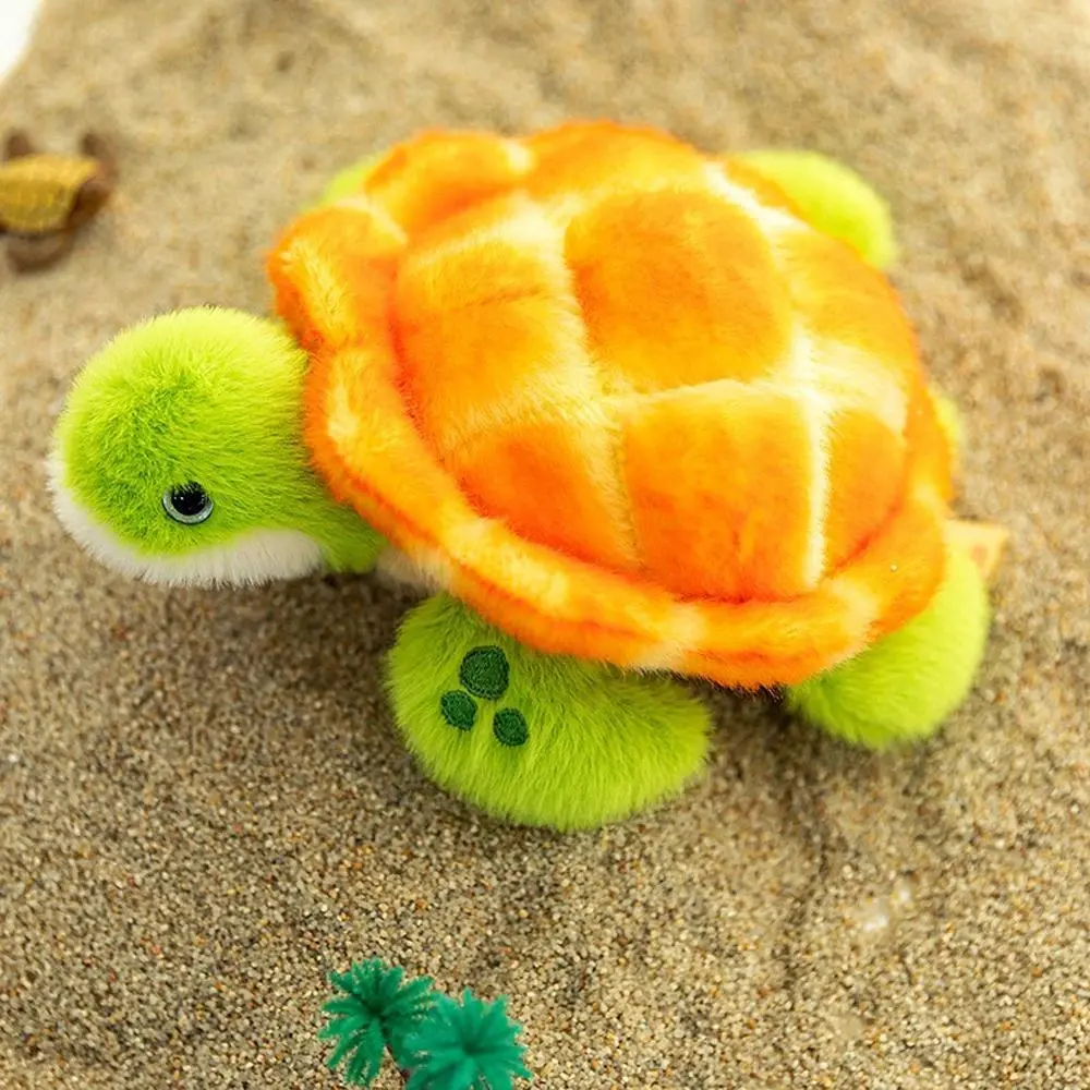 6-Inch Soft Plush Turtle Shape Stuffed Animal, Collectible Toy for Above 12yr, Safe Materials Stress Relief Classic Novelty Toy, Birthday Gift Daily Playmate