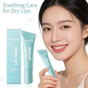 Viareline Lip Mask Repair Cracking Skin Treatment Exfoliating Removal Dark Lips Improve Dryness Lip Lightweight Nourishing Care