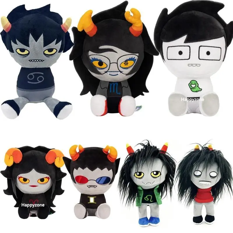 Game Homestuck Plush Toy Vriska Serket Karkat John Egbert Stuffed Doll Aradia Megido Sollux Captor Anime Birthday Christmas Gift