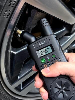 [Only for GM]VXDAS TPA01 2-in-1 TPMS Relearn Tool & Digital Tire Pressure Gauge |150 PSI Reset Tool for GM Chevy Buick GMC Cadillac Opel | Tire Sensor Activation & Pressure Monitor