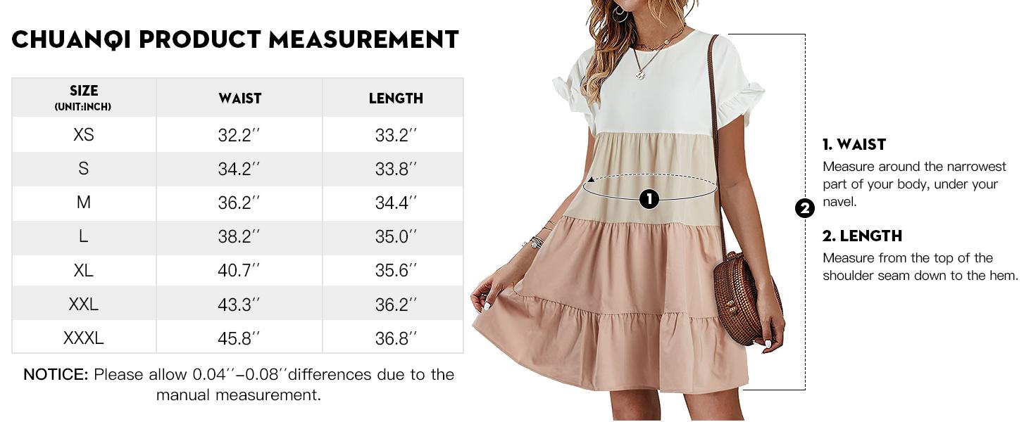 FMEYOA Womens Ruffles Boho Floral Printed Babydoll Loose Swing Casual Short Mini T-Shirt Dress