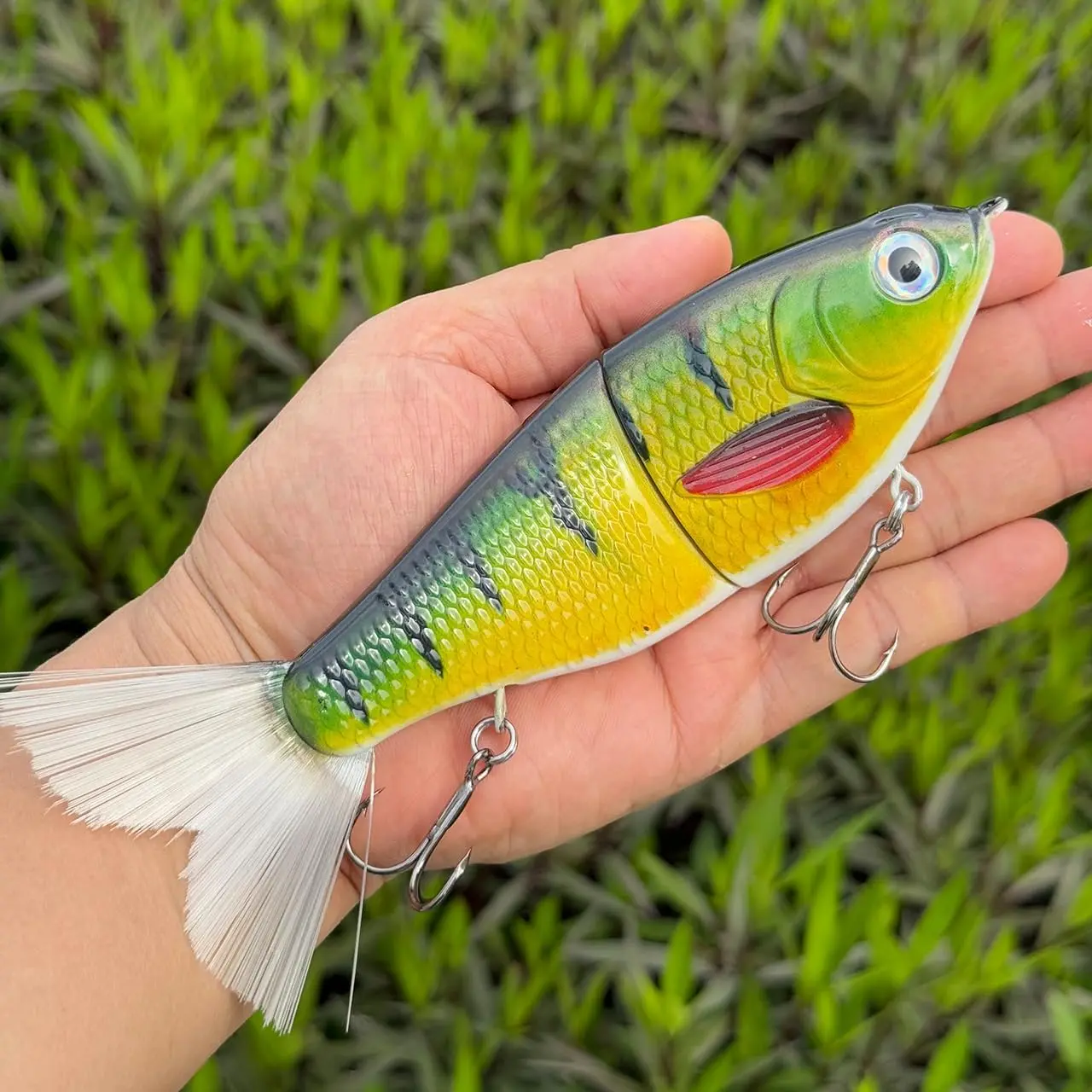 Glide Baits Jointed Swimbait Fishing Lures for Bass Pike Trout Walleye Crappie Bluegill Salmon Fishing Gear Gifts for Family
