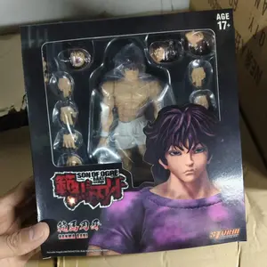 In Stock Baki Hanma Figure Hanma Baki Demon Back Ver. Movable Model 1/12 Baki Boy Figures Pvc Collection Toys Birthday Gifts