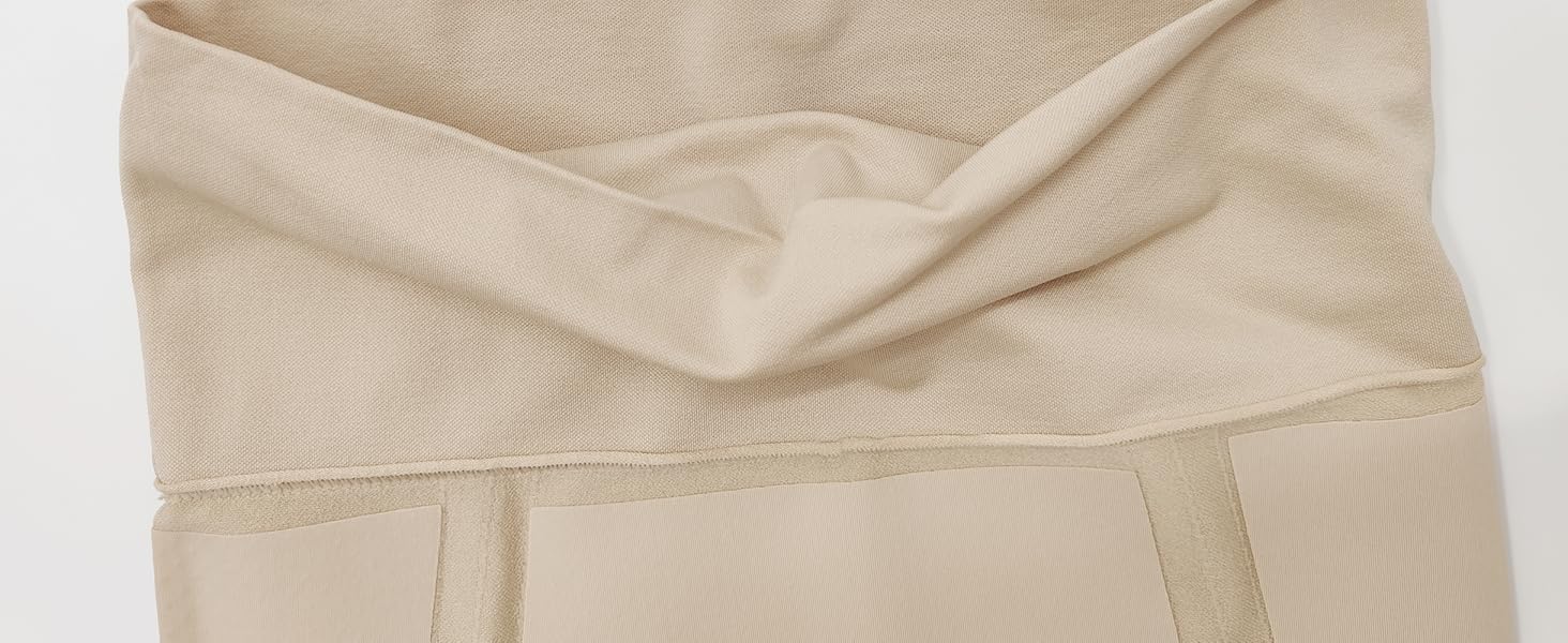 Women High Rise Tummy Control Thigh Compression Inseams Elastane Shorts for Biker Yoga Running Gym and Workout