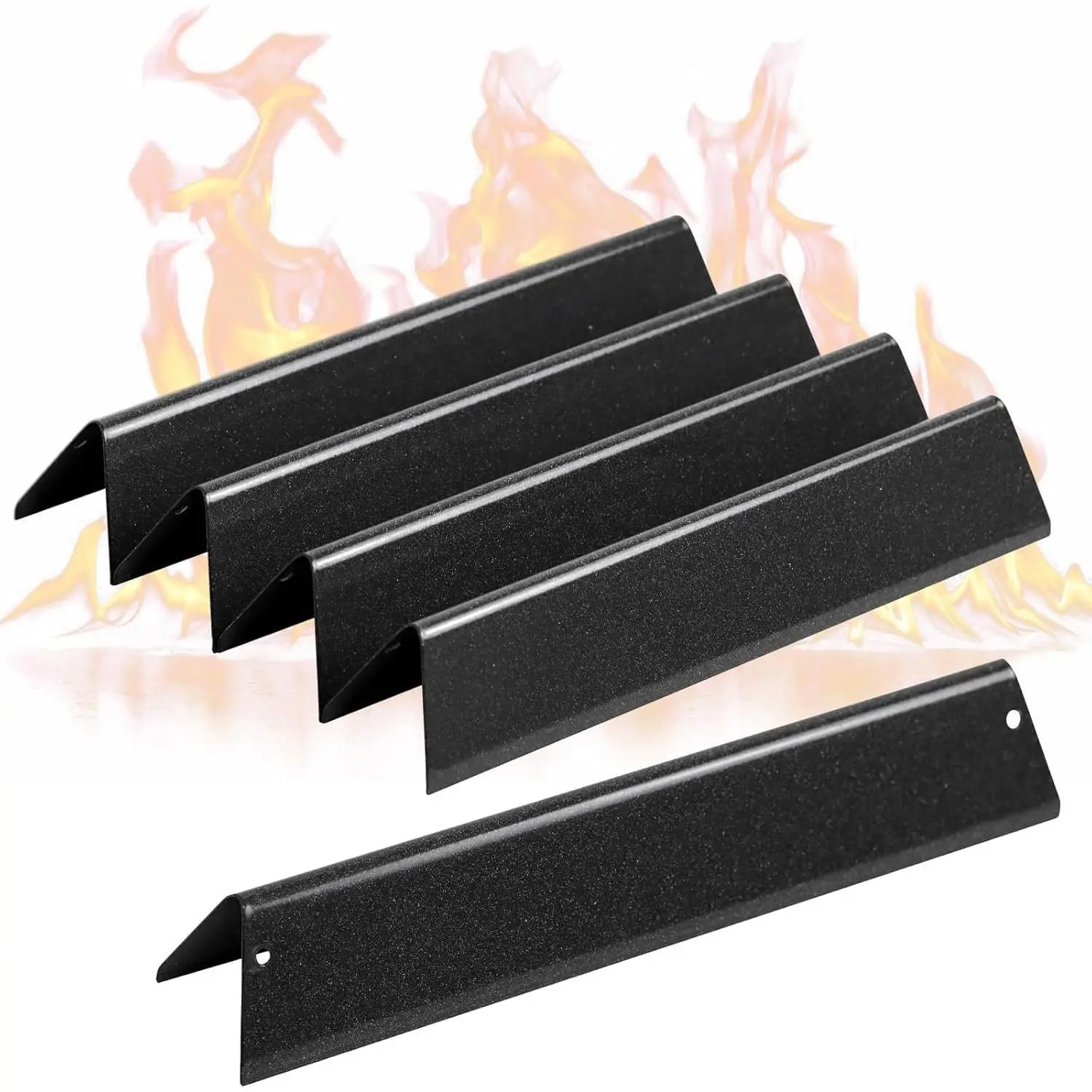 Spirit E310 15.3" 7636 Flavorizer Bars for  Spirit & Spirit II 300 Series E315 E320 E330 S310 S315 S320 S330 Grills with Front Control Knobs, Porcelain Enameled Heat Plates for  69797 68843