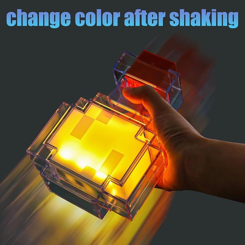 Potion Bottle Design LED Table Lamp, 8 Light Color Changing Night Light, Neon Accent Lights, Novelty Neon Lighting for Bedroom, Desk, Living Room, Game Gift, Gifts for Girl