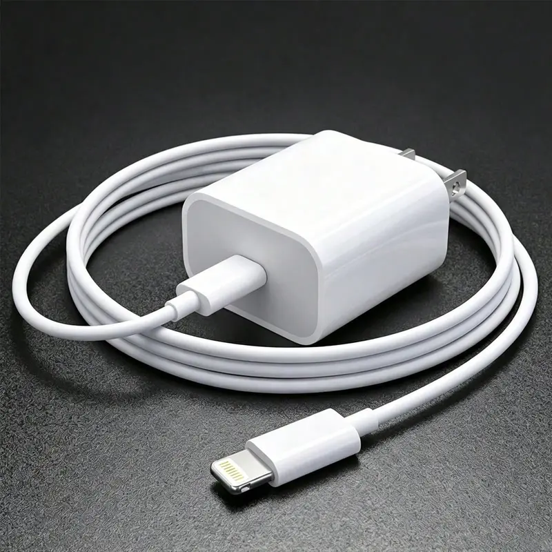 20W USB C Fast Charging Wall Charger + 3.3Ft/100cm Type C To Lightning High-Efficiency Charging Cable Data Transfer Cable Compatible With IPhone 14 13 12 11 Series Adapter Set