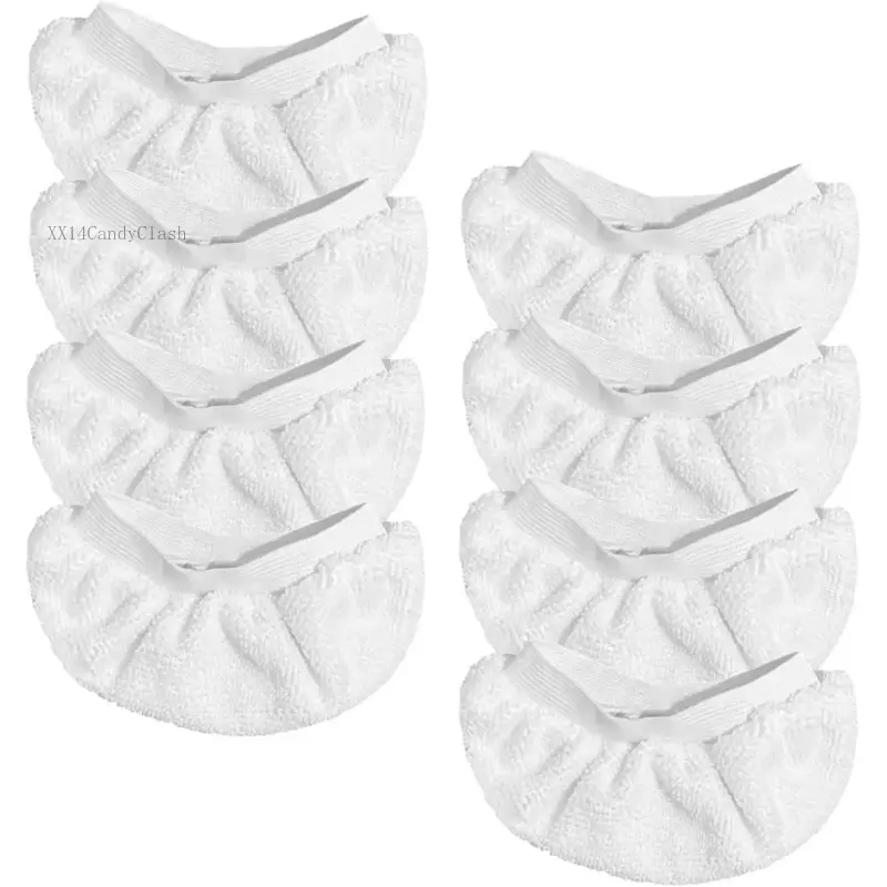 8 Pack Steam Cleaner Accessories for Most Handheld Steam CleanerXX14CandyClash