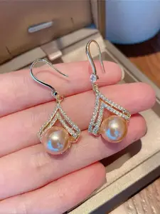Fashion Rhinestone Decorated  Earrings, Elegant Jewelry for Women, Trendy All-match & Exquisite Jewelry for Birthday Gift, High Quality Earrings