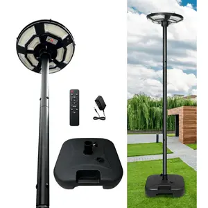 Solar Energy/Power Circular UFO Street Lamp ,LED Solar Garden Lights, Solar Lights for Outside,Highway Lighting,Household Courtyard,Rural Construction and Street Light Pole --( Include  Pole)