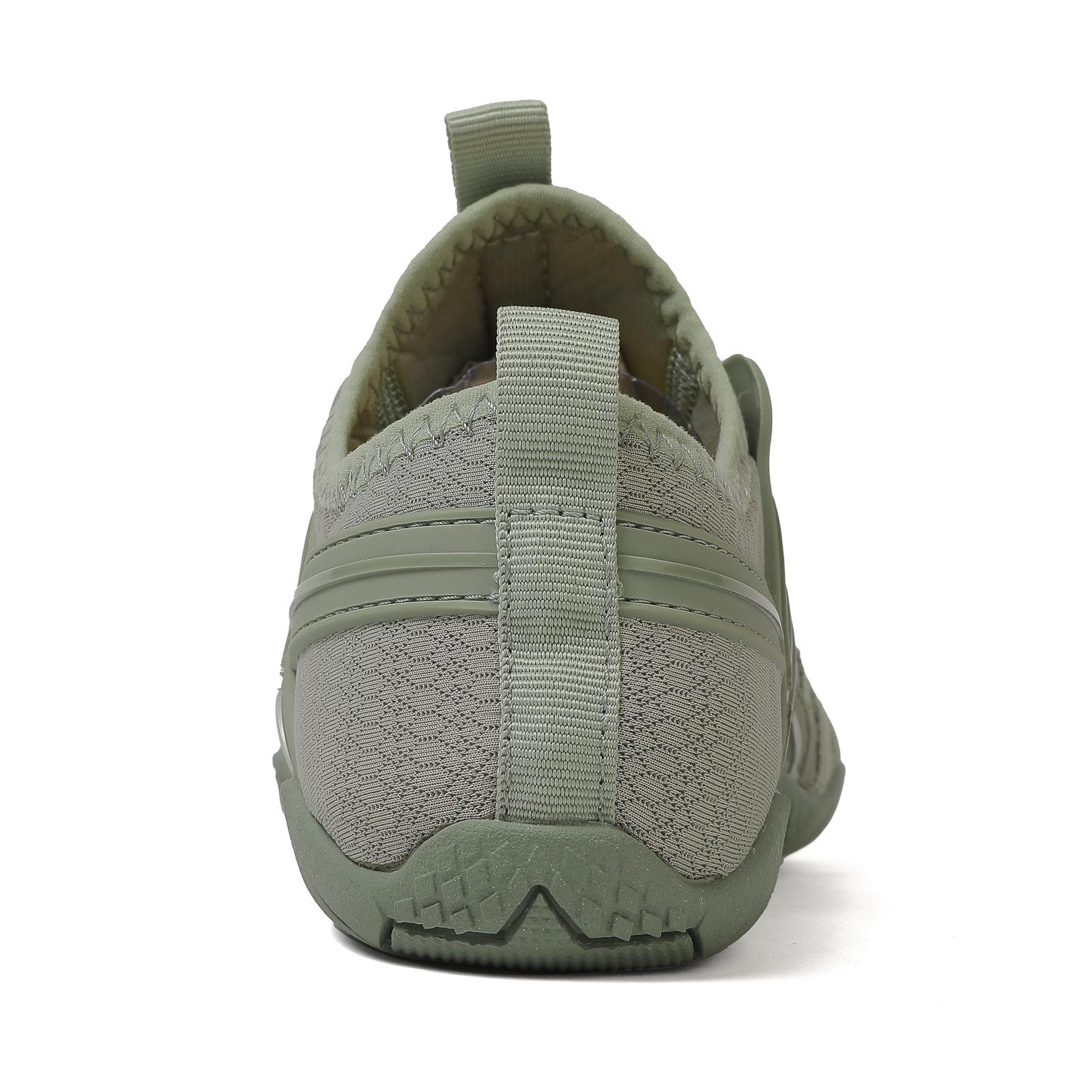 Mesler Men's Barefoot Trail Running Shoes Minimalist Wide Toe Box Design Zero Drop Non-Slip Rubber Sole for Gym Hiking Walking