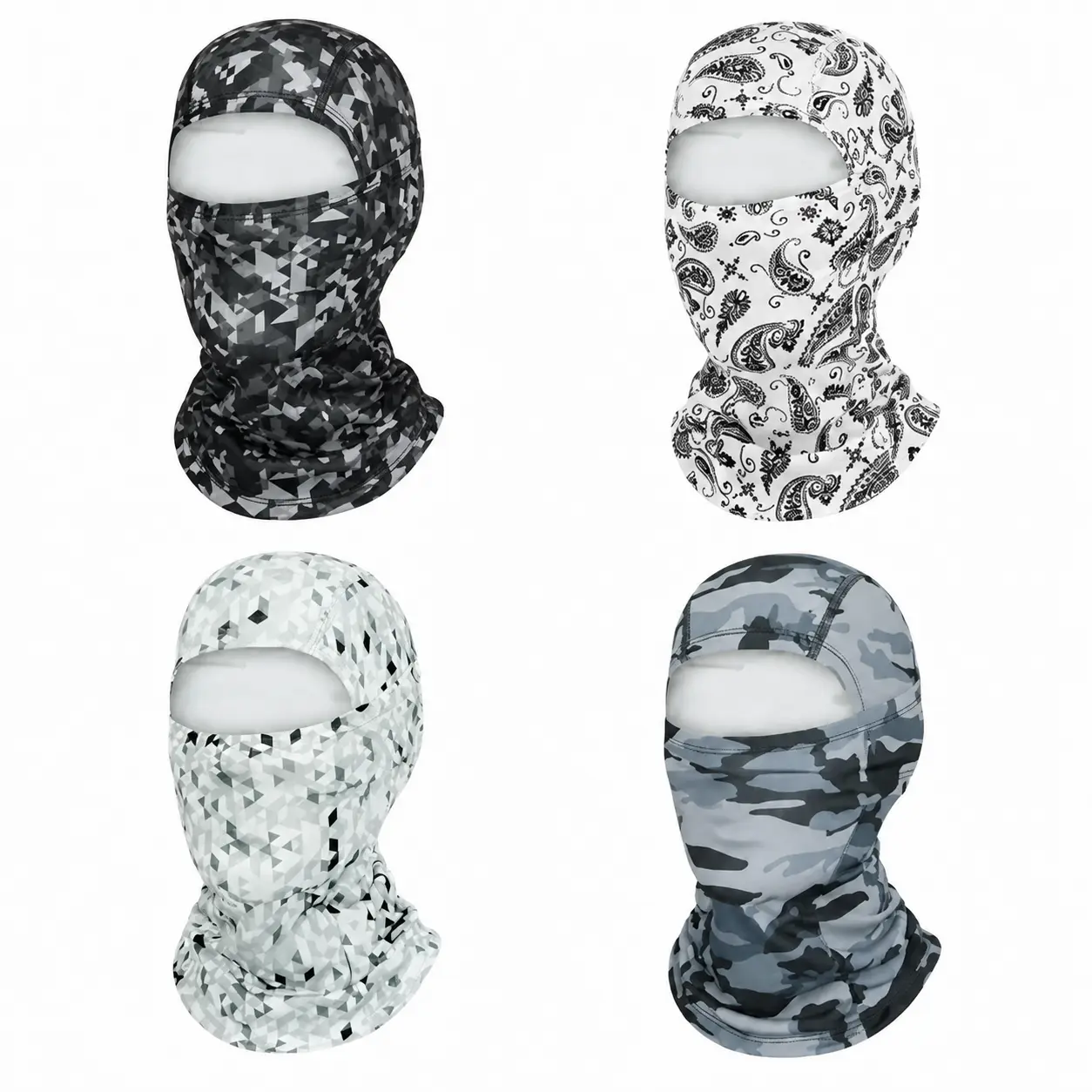 High-Performance Breathable Balaclava for Men and Women — Lightweight Full-Face Thermal & UV-Protective Cover Ideal for Skiing, Cycling, Running, Hiking, and Cold-Weather Outdoor Sports