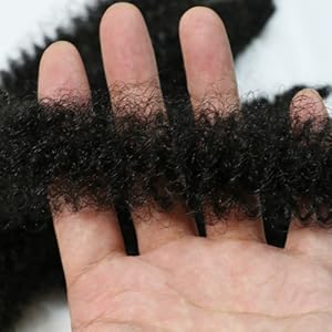 THE WELL KEPT 24 inch Grey ngy Afro Twist Hair 3 packs Pre-Separated Kinky Marley Twist Braiding Hair Soft Pre-fluffed Synthetic Crochet Hair Extensions for Butterfly Locs ng Twist Passion Twists