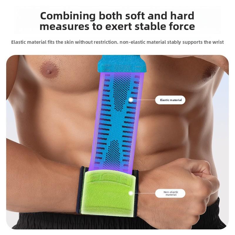 Outdoor Sports Wrist Brace – Dual Compression Wrist Support for Tennis, Basketball, Cycling, Weightlifting, Fitness, and Joint Stabilization