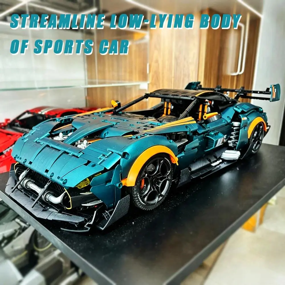 Guly 1:8 Scale Super Car Model Kit, Wide Body Limited Edition, Complex Assembly, Adult Collectible Gift, Ideal for Car Enthusiasts