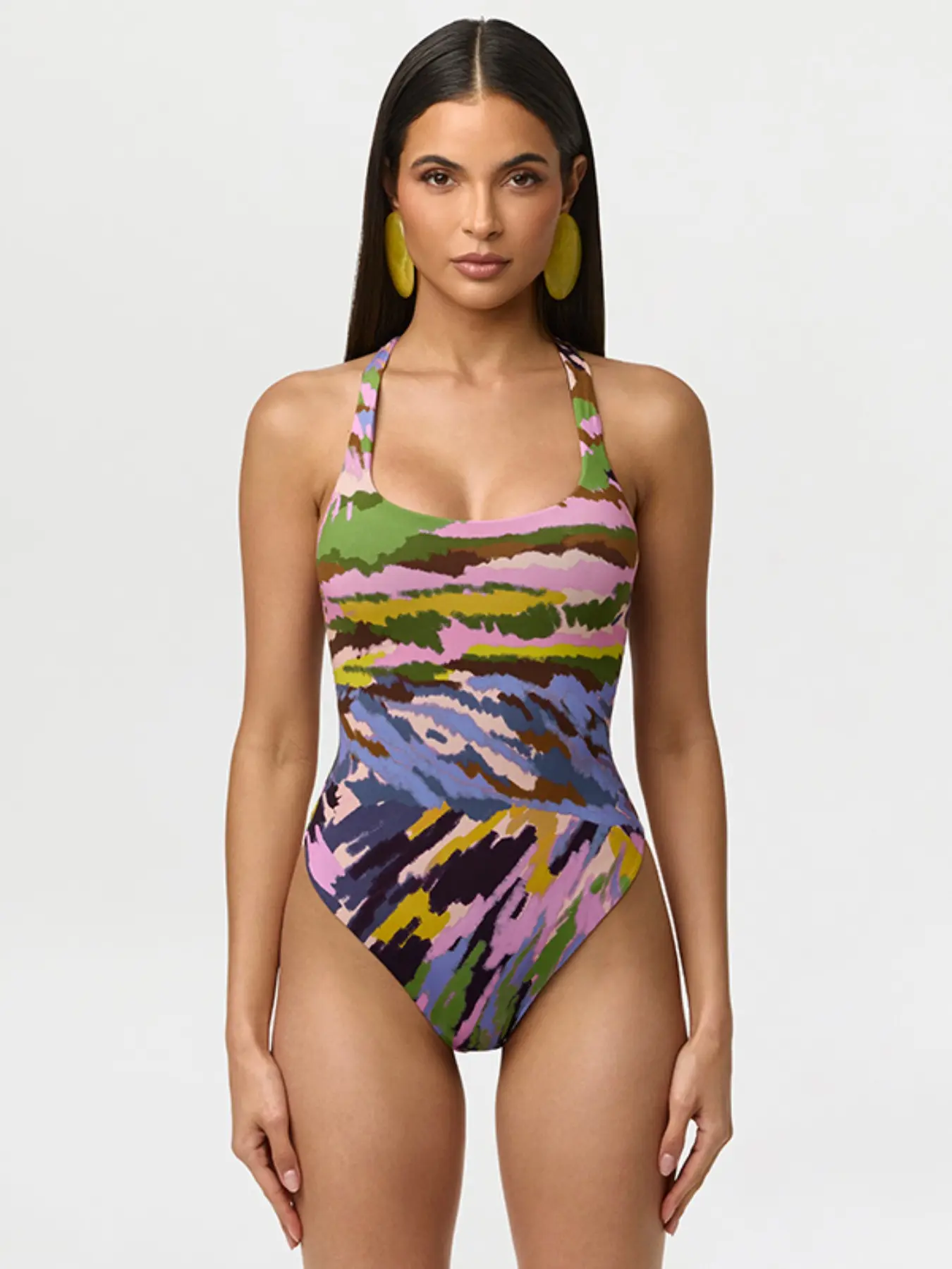 Women's New Camouflage Print Sleeveless Bodycon Romper Set, Slim-Fitting Seven-Quarter Pants, Fashion Street Style Two-Piece, Chic Romper
