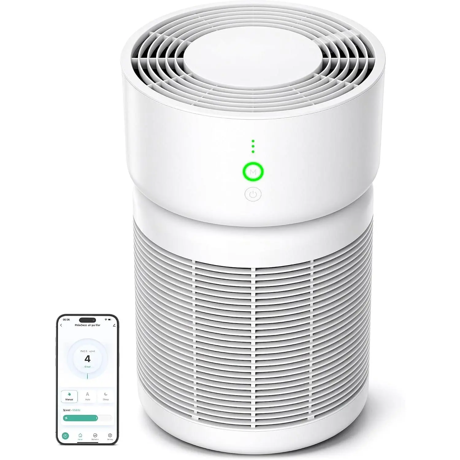 for  Large Room up to 1500 Sq Ft,  APP Control