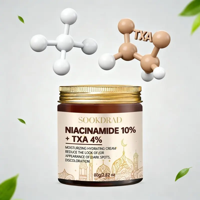High-Value Moisturizing Cream, Brightening Hydration Cream, Face Moisturizer Cream, 10% Niacinamide + 4% Txa, Improves Uneven Skin Tone, Facial Use, Budget-Friendly, 80g, All Skin Types, Daily Use