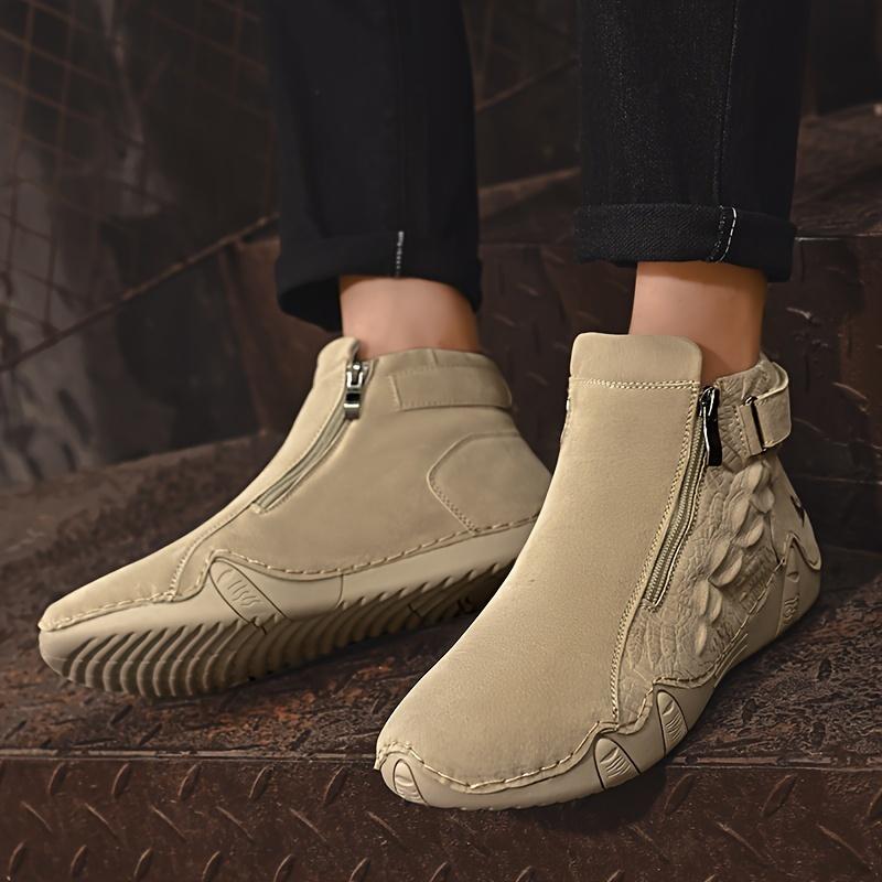 Trendy Plus Size Fashionable Outdoor Anti-Slip Warm And Comfortable Casual Business Handmade Bean Driving Men'S Shoes Men'S Slip-On