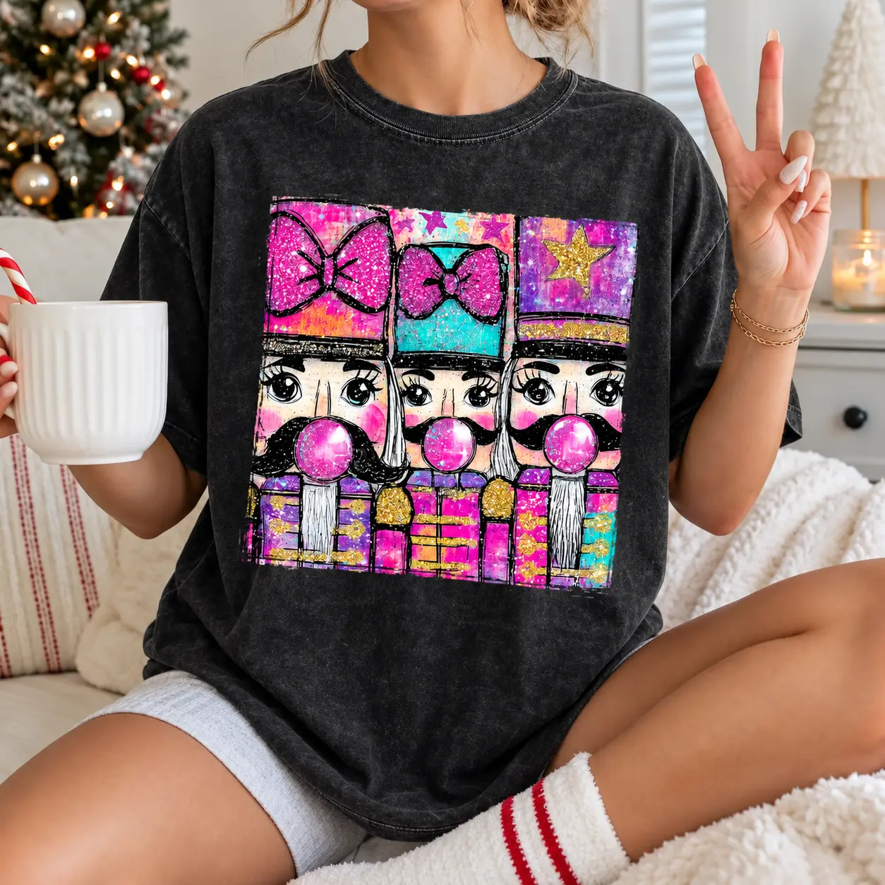 Nutcracker Shirt Trendy Women's Christmas Tshirt, A Gift for Her