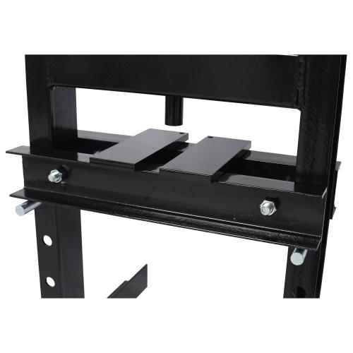 6Ton Bottle Jack Shop Press with Gauge, Bend, Straighten, or Press Parts, Install Bearings, U-Joints, Bushings, Ball Joints, and Pulleys,Black