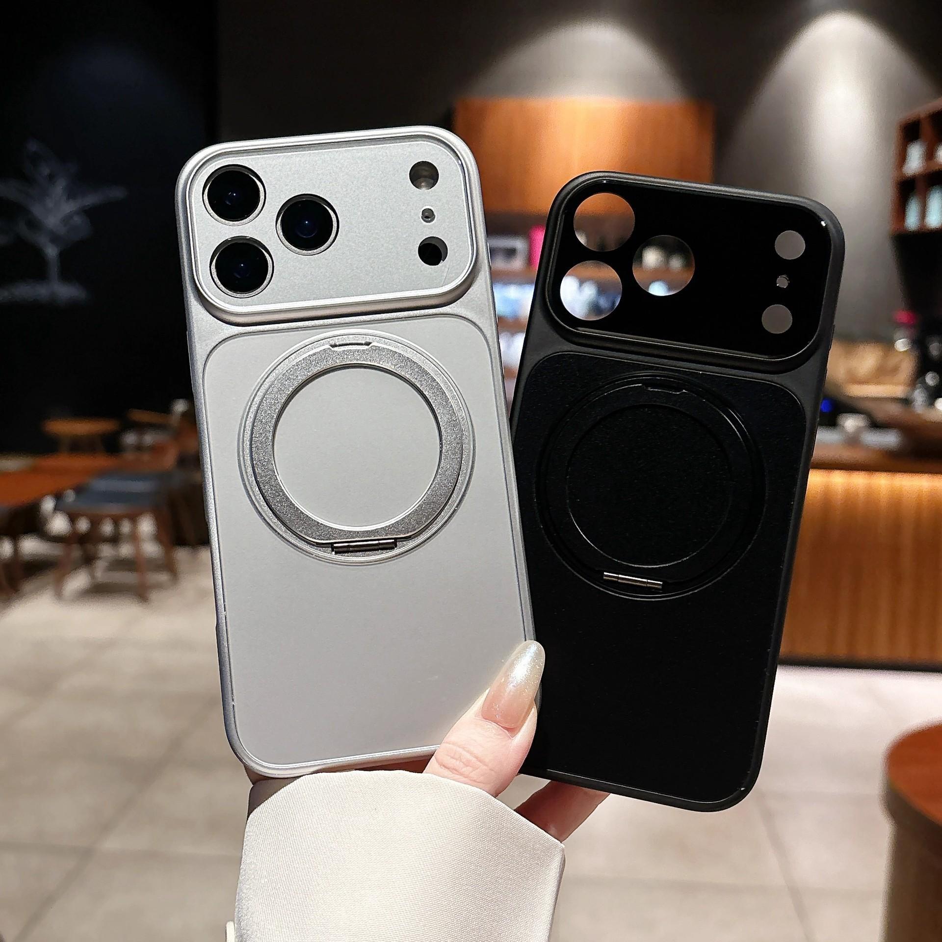 360 °   Rotating stand instantly transforms into 17, suitable for Apple 17 Pro Max phone case, iPhone 16 anti-drop protective cover