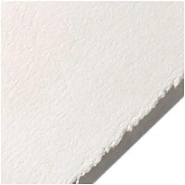 100% Cotton Medium Weight Sheets, White, 22 x 30 inches, 250gsm, 10 Sheets for Dry Media