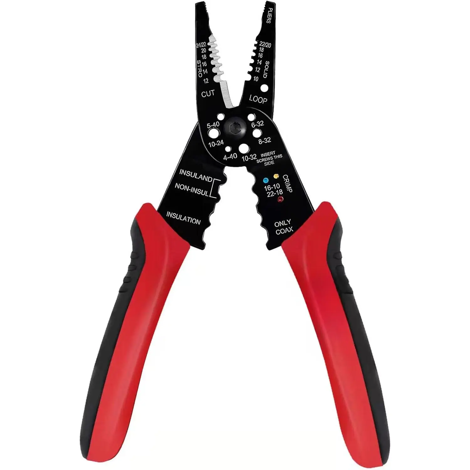 WG-015 Professional 8inch Wire Stripping Pliers/Crimping Pliers, Wire Cutter, Crimping Pliers, Cable Stripping Pliers, Electrical Tools and Multi-Function Hand Tools