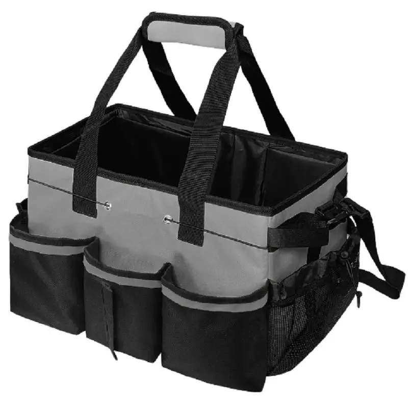 Multifunctional Cleaning Storage Box, Partition Design, Waterproof, Durable, Easy to Carry, Versatile Organization Solution