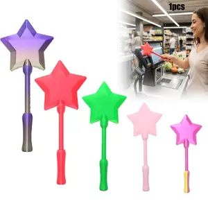 3D Printed Credit Card Stick Tap to Pay, Gift Card Holder, Magic Fairy Payment Stick, Starlight Magic Click Pay Case, Fun Unique Creative Gift (blue)