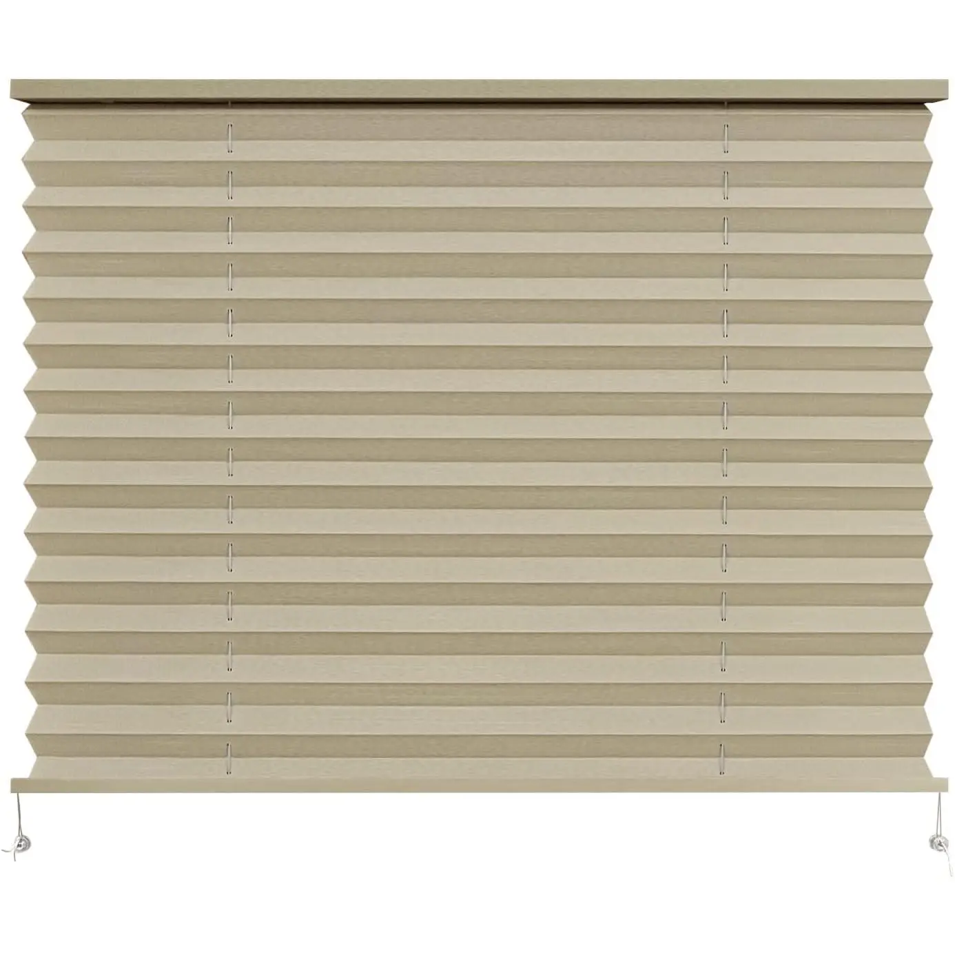 32" W x 24" L Cappuccino RV Pleated Shades Blinds, Window Shades for RV Camper Travel Trailers Motorhome