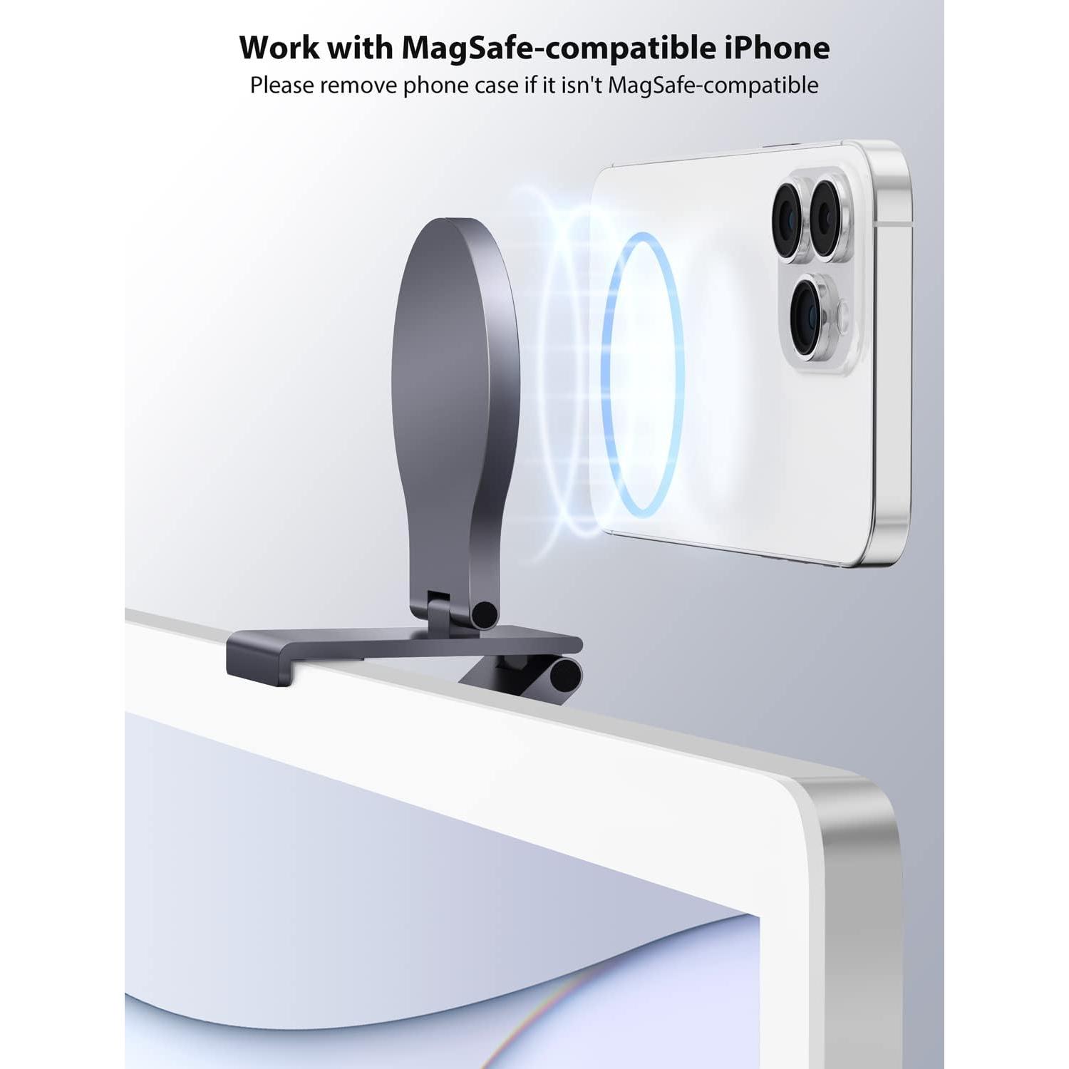 Continuity Camera Mount for Desktop , iMac Compatible  Webcam Mount with Mag-Safe for  Desktops and Displays,  TV 4K