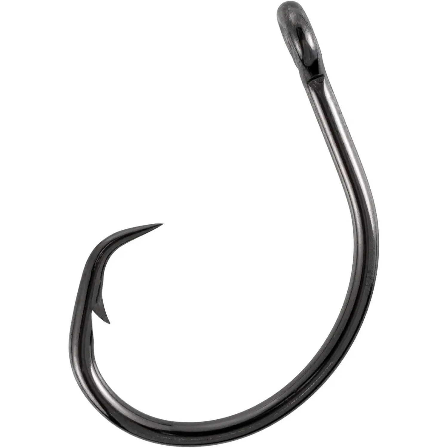 30 Pack Circle Hooks 3X  in-Line for Saltwater & Freshwater, Live  Non-Offset Fishing Hooks for Striper, Catfish, Mackerel, Bass, Tuna