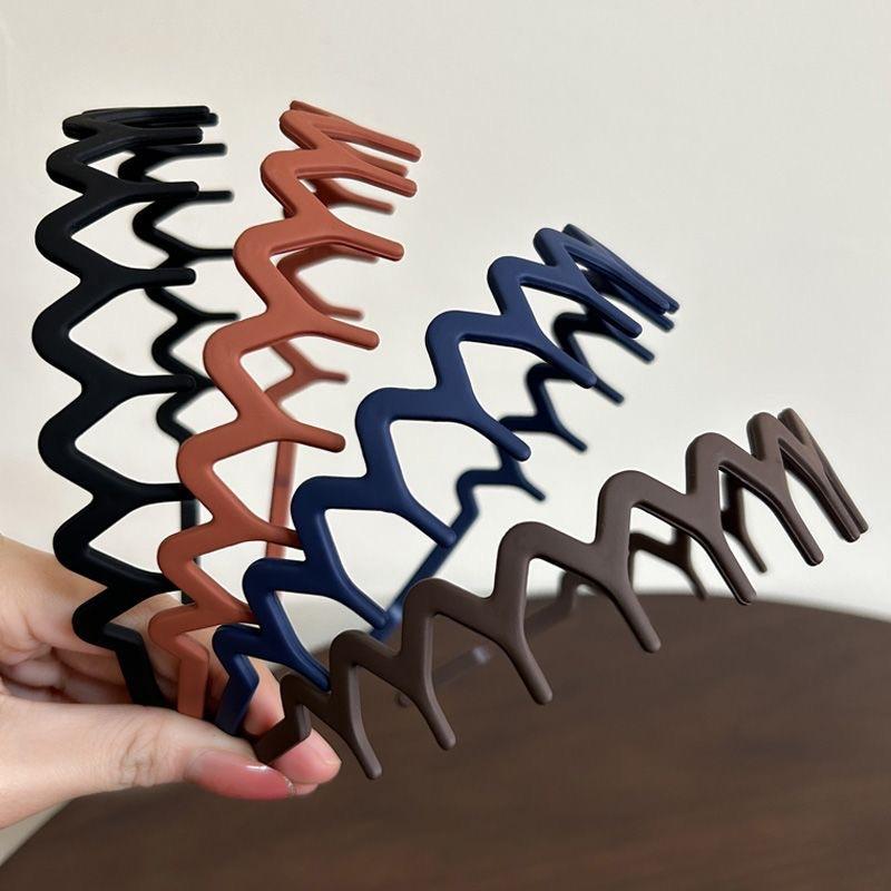 Headbands for Women & Teens, Plastic Hair Bands with Teeth Design, Non-Slip Combs, Ideal for All Seasons