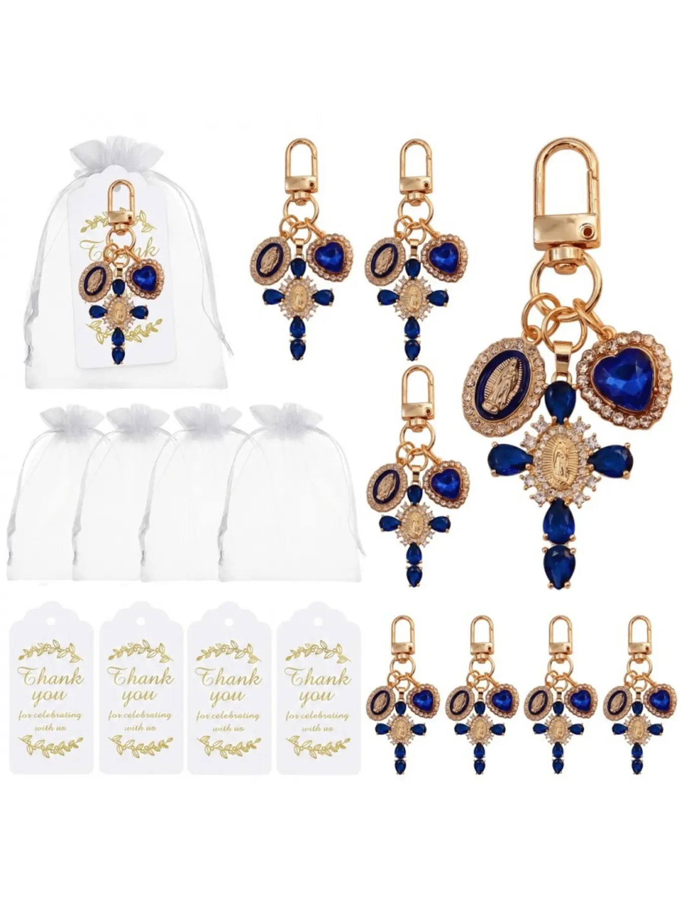 New shiny rhinestone heart-shaped keychain pendant, micro-inlaid crystal alloy heart pendant key ring, fashionable decorative accessory gift for women's bags and backpacks, suitable for women and girls