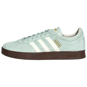 Adidas VL Court Classic Comfortable Versatile Toe-Cap Shoes for Men and Women in Green Verifiable, with credentials and supporting global authentication