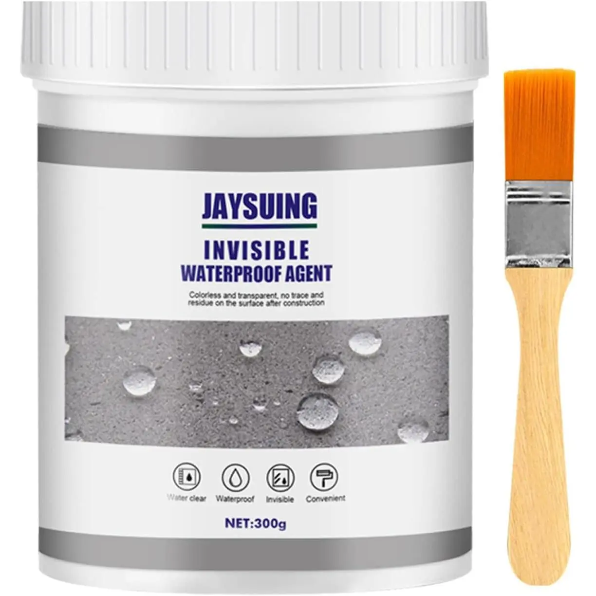 Jaysuing 300g Invisible  Agent: Transparent Sealant for Insulating, Repairing Leaks, and Super  Bonding - Adhesive Coating for Kitchen, Bathroom