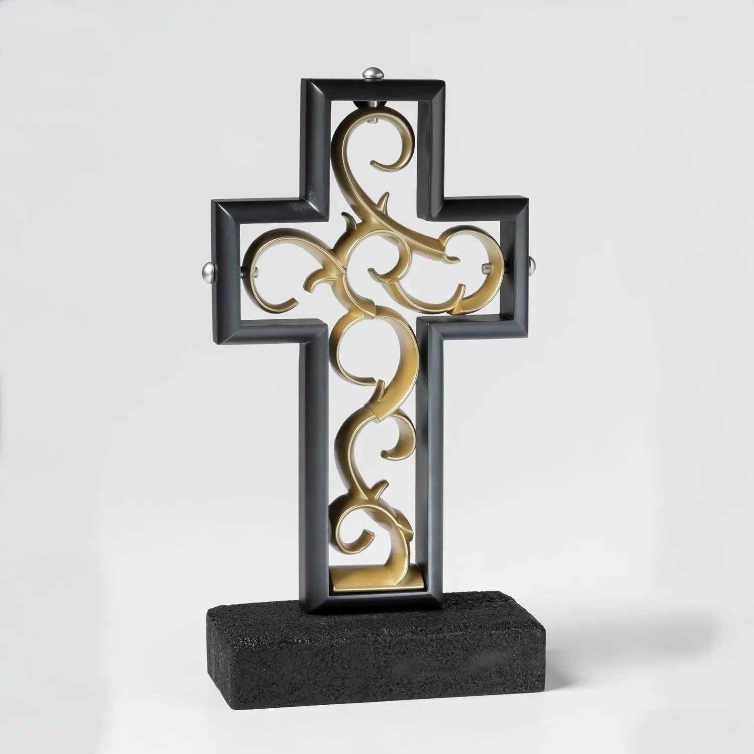 Black & Frosted Gold color; Unity Candle Unity Sand Elegant Rustic Alternative