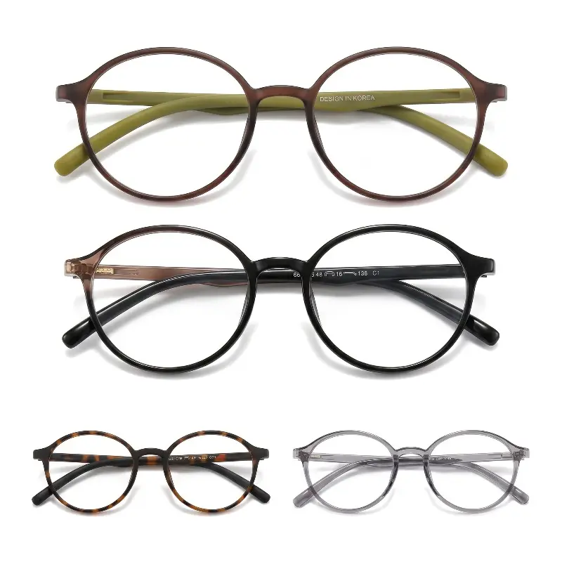 Stylish Reading Glasses For Women Anti Fatigue Large Frame Clear Vision For Seniors Daily Use Comfort Fit Lightweight PC Frame