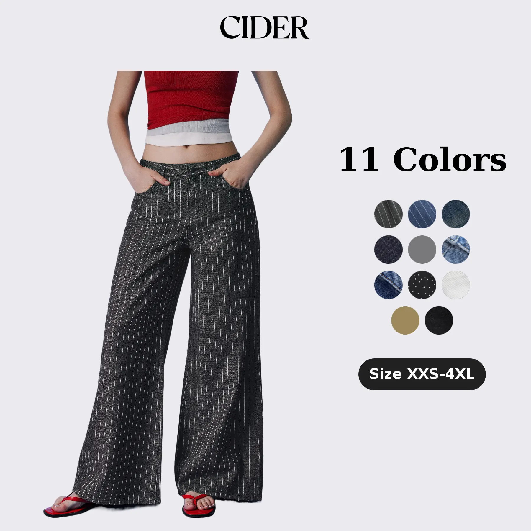 Cider Low-Rise Baggy