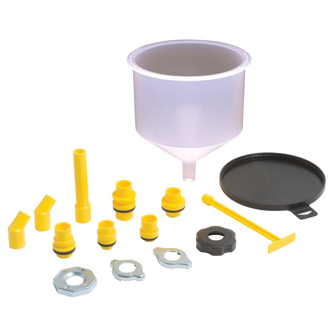 Coolant Funnel Radiator Flush Kit - No Spill Car Accessories, Universal Vehicle Antifreeze Bleeder