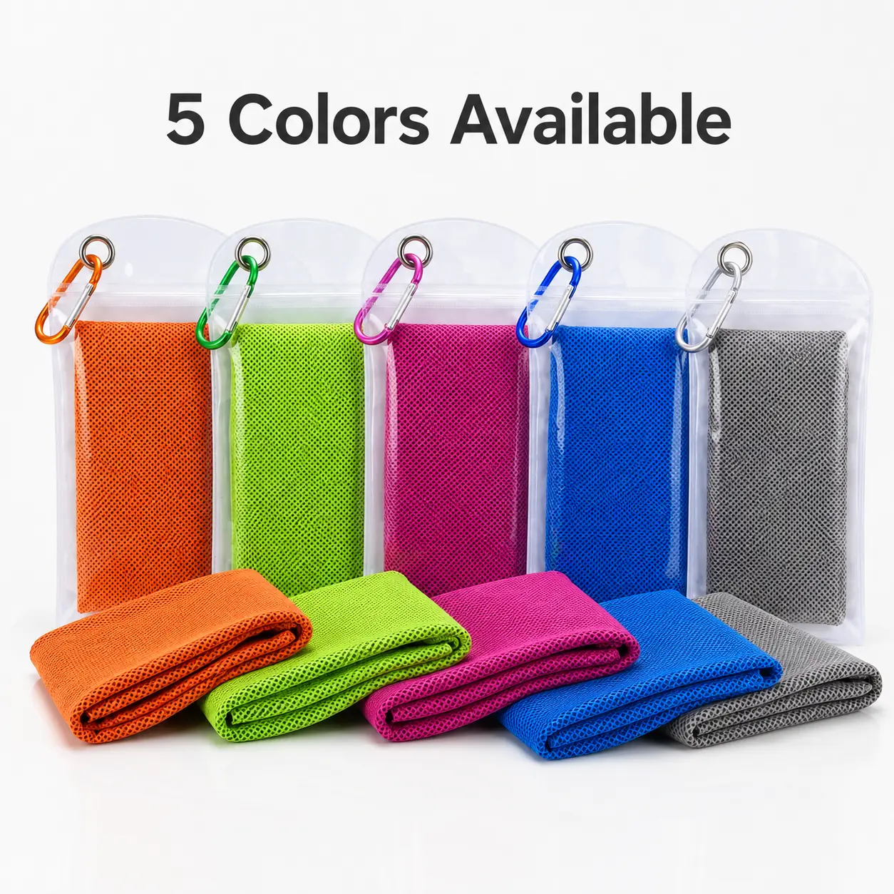 Cooling Towel Microfiber Cool Towel & Soft Breathable Chilly Towel, for Yoga & Golf & Gym & Camping & Running & Workout & More Activitie