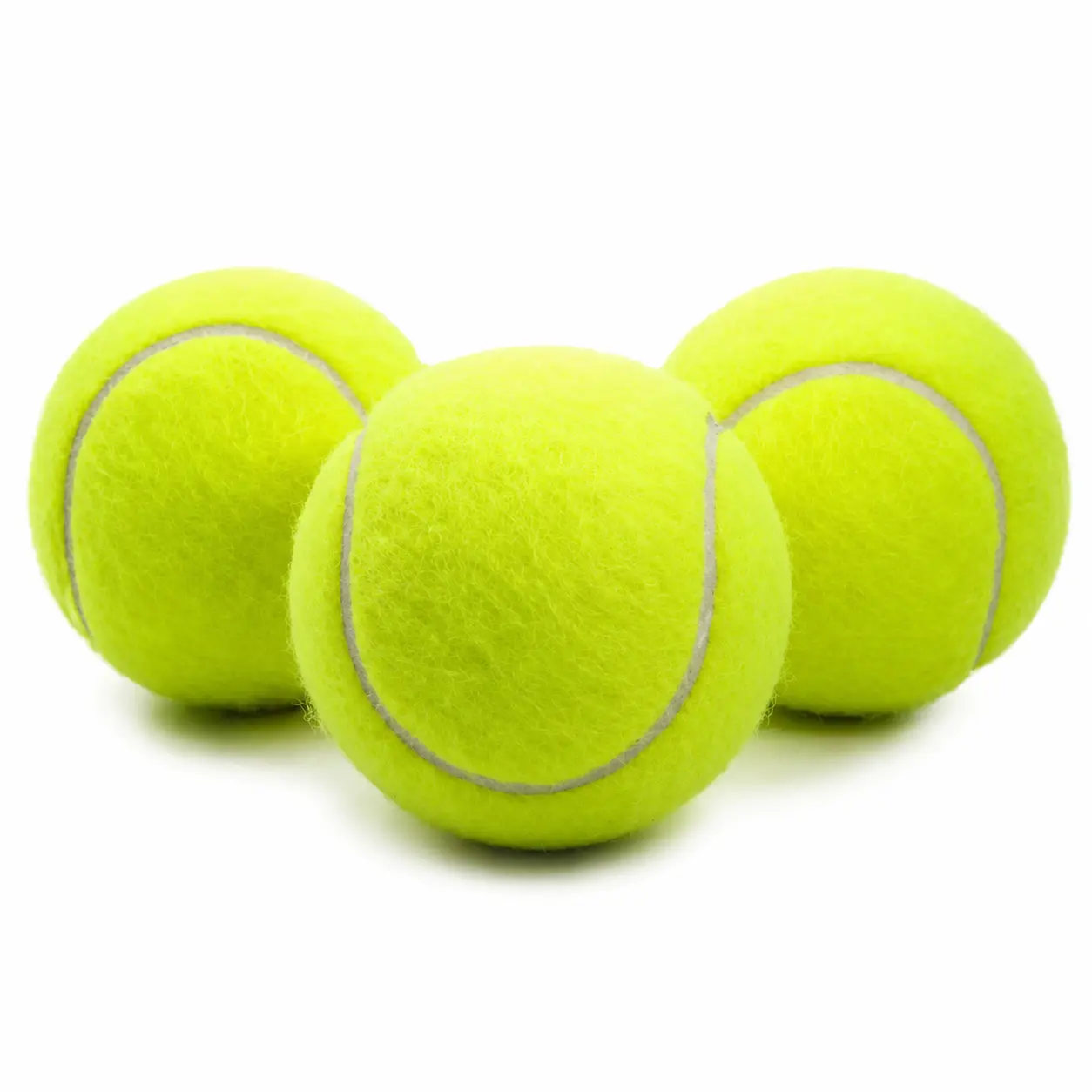 High-Performance Training Tennis Ball for Beginners and Intermediate Players — Durable, High-Elasticity Rubber Construction with Enhanced Play Resistance and Consistent Bounce for Indoor/Outdoor Practice and Junior Competitions