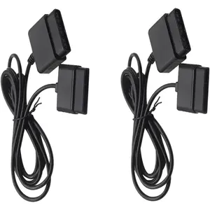 PS2 Controller Extension Cable Cord Compatible with PS1/PS2 Game Console 6FT/1.8m 2 Pack