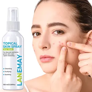 100ML Hypochlorous Acid Facial Body Purifying Spray, Deep Cleansing, Pore Refining, Soothing Skin, Ideal for Acne-Prone Skin, Daily Care